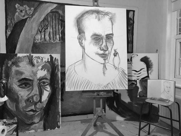 The Actor - He May Display Or Hide - Stephanie Fuller Artist
