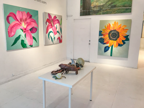 Best Sunflower Oil Painting by Stephanie Fuller Modern Art