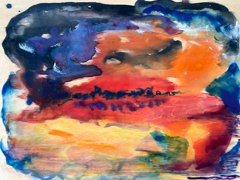 Before Sunrise Watercolour Painting by Stephanie Fuller Artist