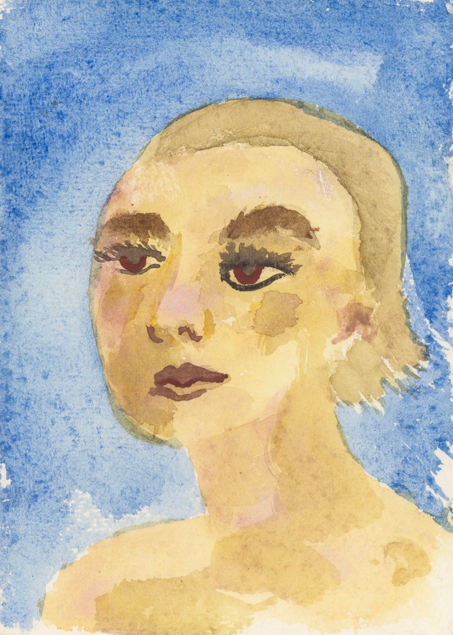 Portrait, Blue Sky