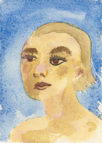 Portrait, Blue Sky