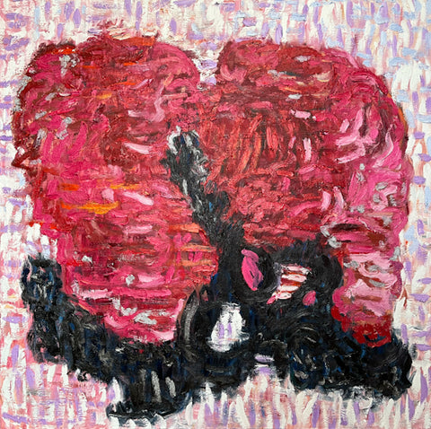 Heart Beat Oil Painting by Stephanie Fuller
